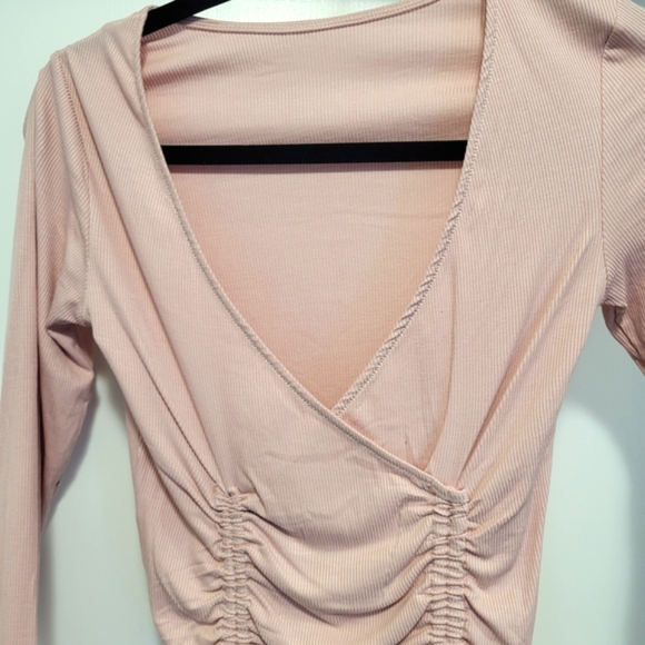 Pink Ruched Top - Picture 2 of 2